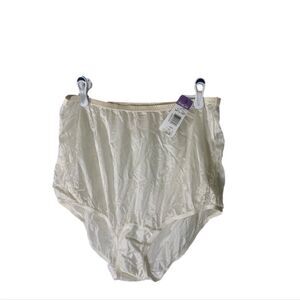 Vanity Fair NEW Size‎ 8 Cream Lace Vintage Deadstock Panties